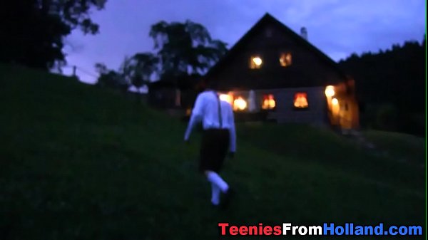 Dutch teens juggs spunked