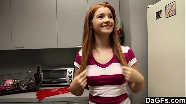 Redheaded Teen Gives Perfect Blowjob