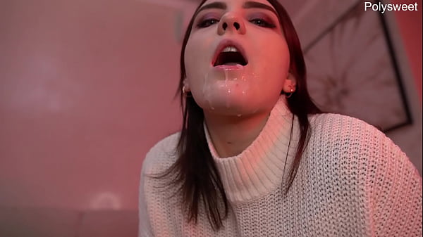 This is what female domination looks like (blowjob, sex, cumkiss)