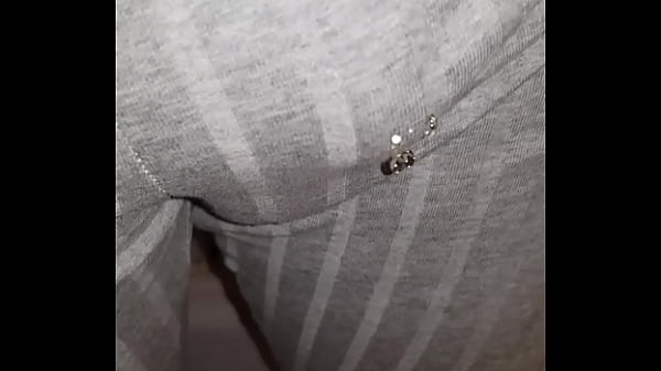 Wetting yoga pants and socks