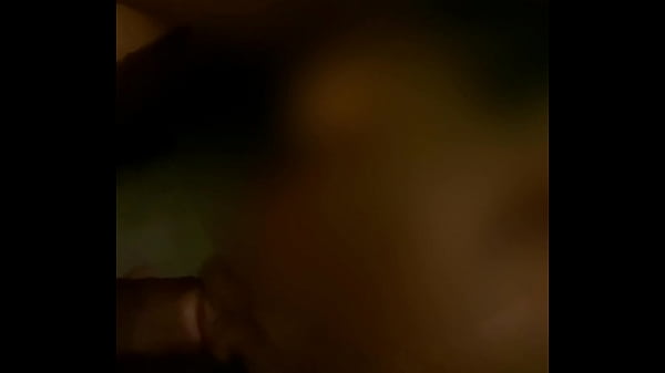 Amateur Ebony BBW sucking my rock hard BBC