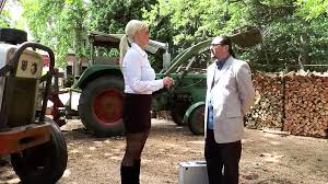 German Milf Vivian Schmitt get Outdoor Fucked in Stockings