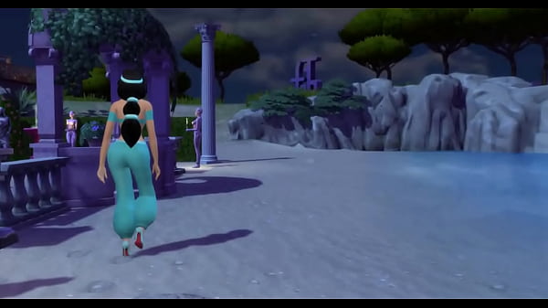 Princess Jasmine banged by Genie