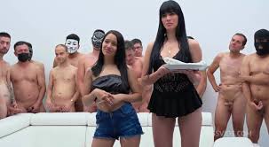 Lia Ponce, 20 loads, Cum in Mouth, Yenifer Chacon, Bukkake, 5on1, BBC, DP, Swallow (2022)