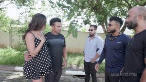 Sensual Pregnant Lolla Lollynha getting fucked by 4 big cocks with intense DAP, DP, DPV and footjob (2025)