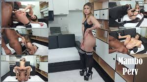 20 years Beautiful Brazilian blonde with nice ass, Gabily Castro introduced to big black at Mambo Perv ( Anal, 0% pussy, ATM, dirty version, Interracial, pawg, BBC ) 2025