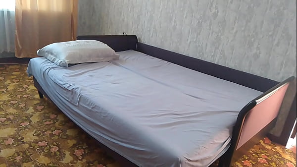 At the appointment, the masseur dressed up as a pervert in my massage dress and came inside my tight pussy.