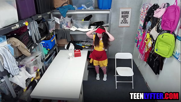 Young thieving employee gangbanged