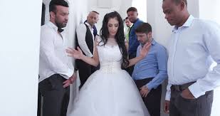 Slammed brides, Alicia Trece, 7on1, ATM, Balls Deep, DAP, Rough, Big Gapes, Cum in Mouth, Swallow (2022)